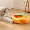 Built-in Feather Smart Interactive Cat Toy Non-slip Smart Pet Turntable Toy  Training Tool
