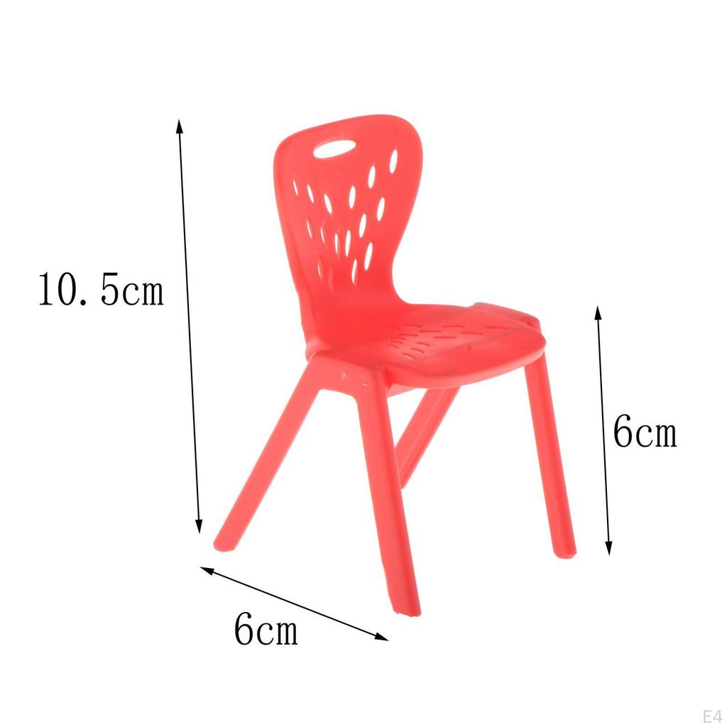 1/10 Scale Dollhouse Modern Living Room Chair Models Furniture