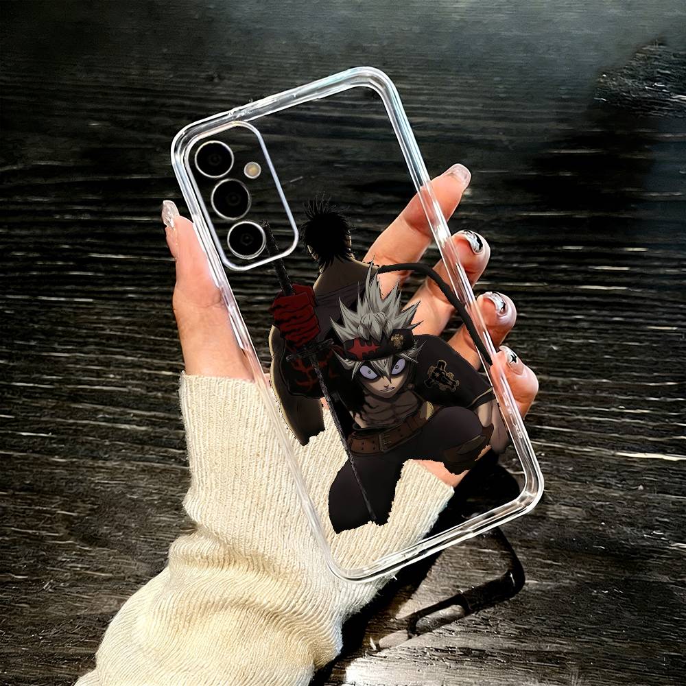 Anime Cool A-Asta  Phone Case For SamsungA10,12,20,21S,30,31,40,50,51,52,70,71 Transparent Cover Samsung a30 a20