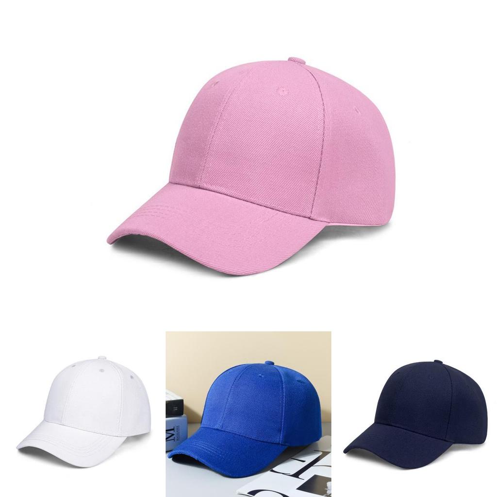 Classic Curved Brim Baseball Cap In Various Colors Perfect For Outdoor Activities And Everyday Wear