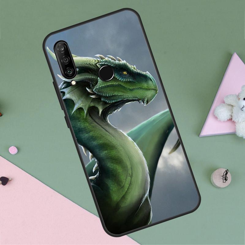 Legendary Dragon For Huawei Nova 9 10 SE Y91 Y61 Y90 Y70 Y60 Y72 12s 12i 11i 7i 8i P60 Pro P30 P40 Lite Case