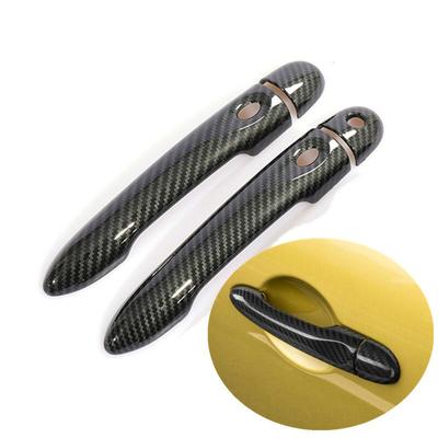 For Renault Clio IV Clio 4 Lutecia 2012 2013 2014 2015 2016 2017 2018 Carbon Fiber Car Door Handle Cover