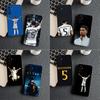 Casing for Motorola Moto G86 G57 G14 G34 G67 G84 G24 A54 G15 G17 Power Protective Cover Phone Case Soccer No 5 Star Football No5