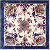 New Oil Painting Floral Print Women Silk Scarf Large Square Scarves Female Bandana Fashion Ladies Hijab Kerchief Scarves