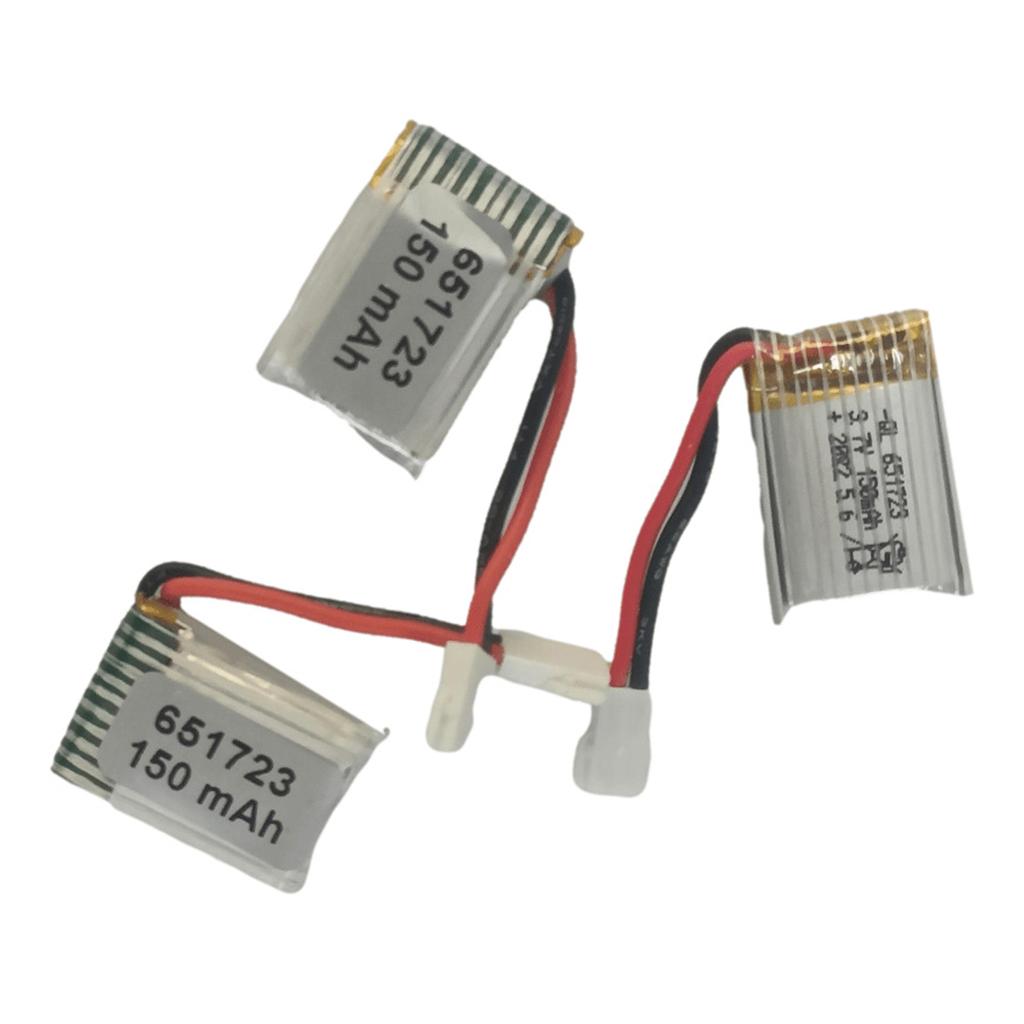Rechargeable Lithium Polymer Battery 3.7V 150mAh for Speaker and Wireless Device for Remote Control Helicopter Model