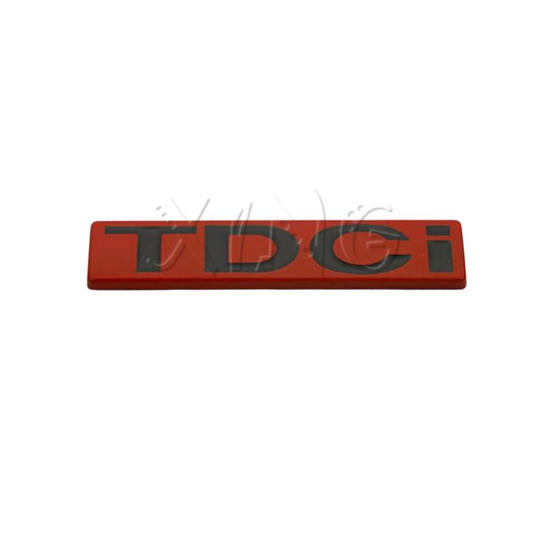 AAANN1 3D Metal TDCI Emblem for Ford Fiesta Kuga Mondeo Focus MK2 MK3 - Chrome Black Car Trunk Fender Badge Sticker