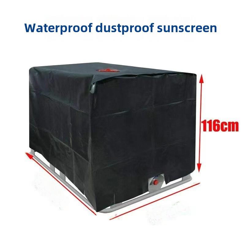 210D Waterproof IBC Ton Barrel Cover - 1000L Dustproof & Insulated Outdoor Water Tank Cover