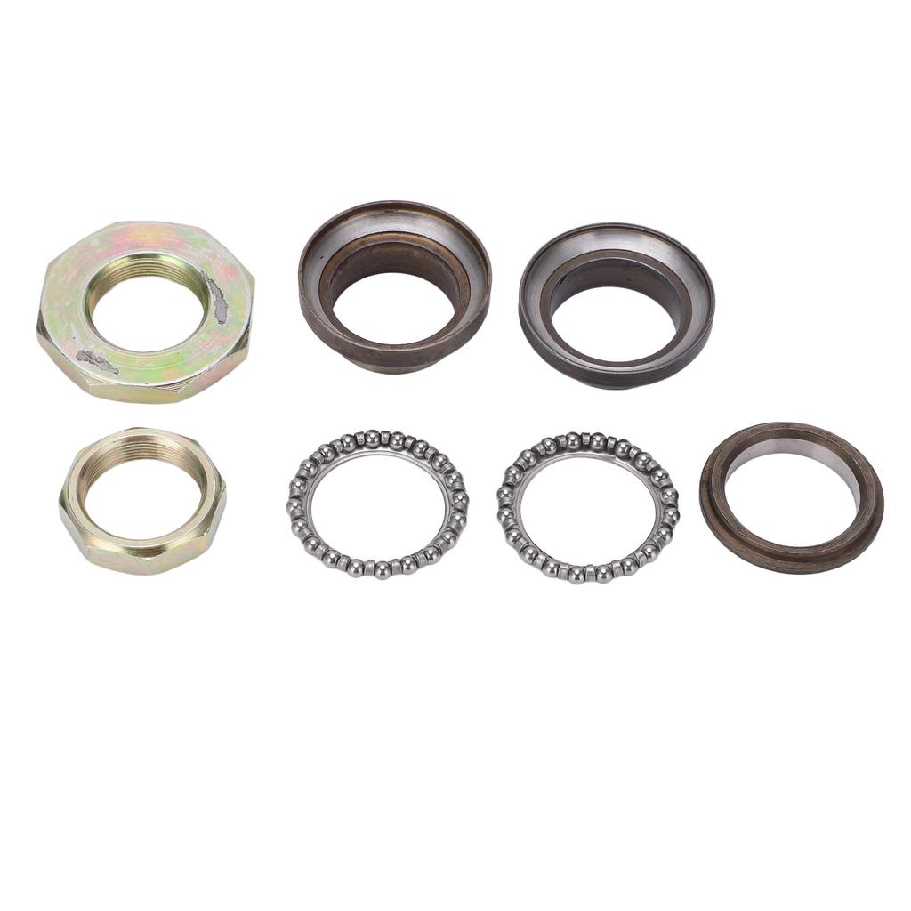 Motorcycle Front Fork Steering Stem Bearings Kit Steel Alloy for GY6‑50 60 80CC Go Karts Scooters ATV UTV