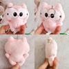 Garfield Plush Pink Keychain Stuffed Animal Doll Pendant For Kids Decoration