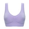 Pure Women Color Plus Size Ultrathin Large Bra Sports Bra Full Bra Tops Cup