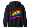 PRIDE FLAG LGBT Pride Month LGBTQ Rainbow Flag Zip Hoodie