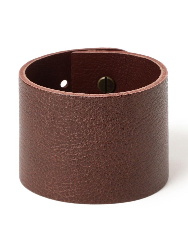 Beams Boy Women's Leather Bracelet, Brown, Free Size