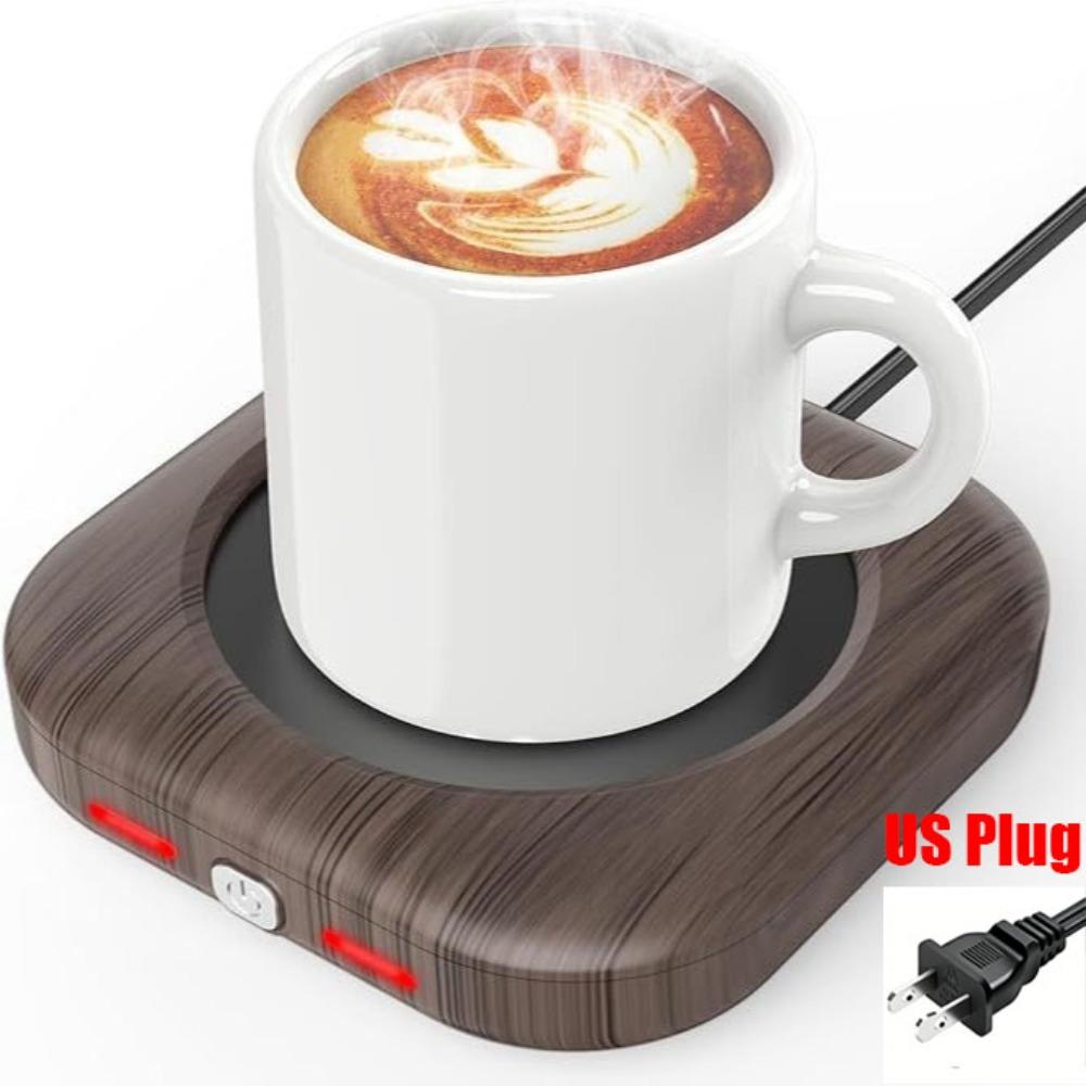3 Temperature Setting Desk Cup Heater Auto Shut Off Smart Cup Warmer Coffee Mug Warmer  Desk Use