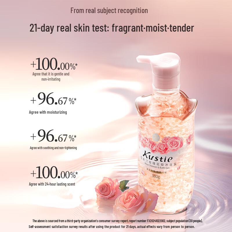 KOUSTING Rose Petal Shower Gel