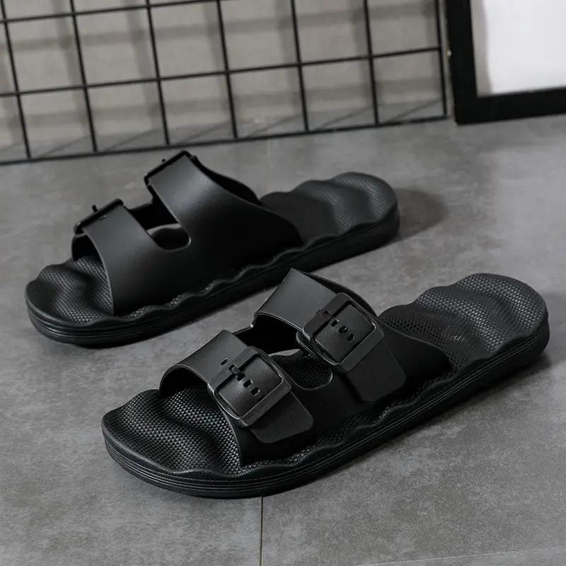 Fashion Slides Eva Pvc Platform Male Slipper Men's Shoe Designer Luxury 2025 Style Cheap Shoes Liquidation Trend Elegant Adult Fashion