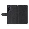 For OnePlus Nord 5 5G/OnePlus Ace 5 Ultra 5G Wallet Case Leather Phone Cover Stand with Curved Line Design