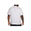 Nike Dri-Fit Logo Design Versatile Sweat-Absorbing Breathable Short Sleeve T-Shirt Men Tops White HJ3658-100