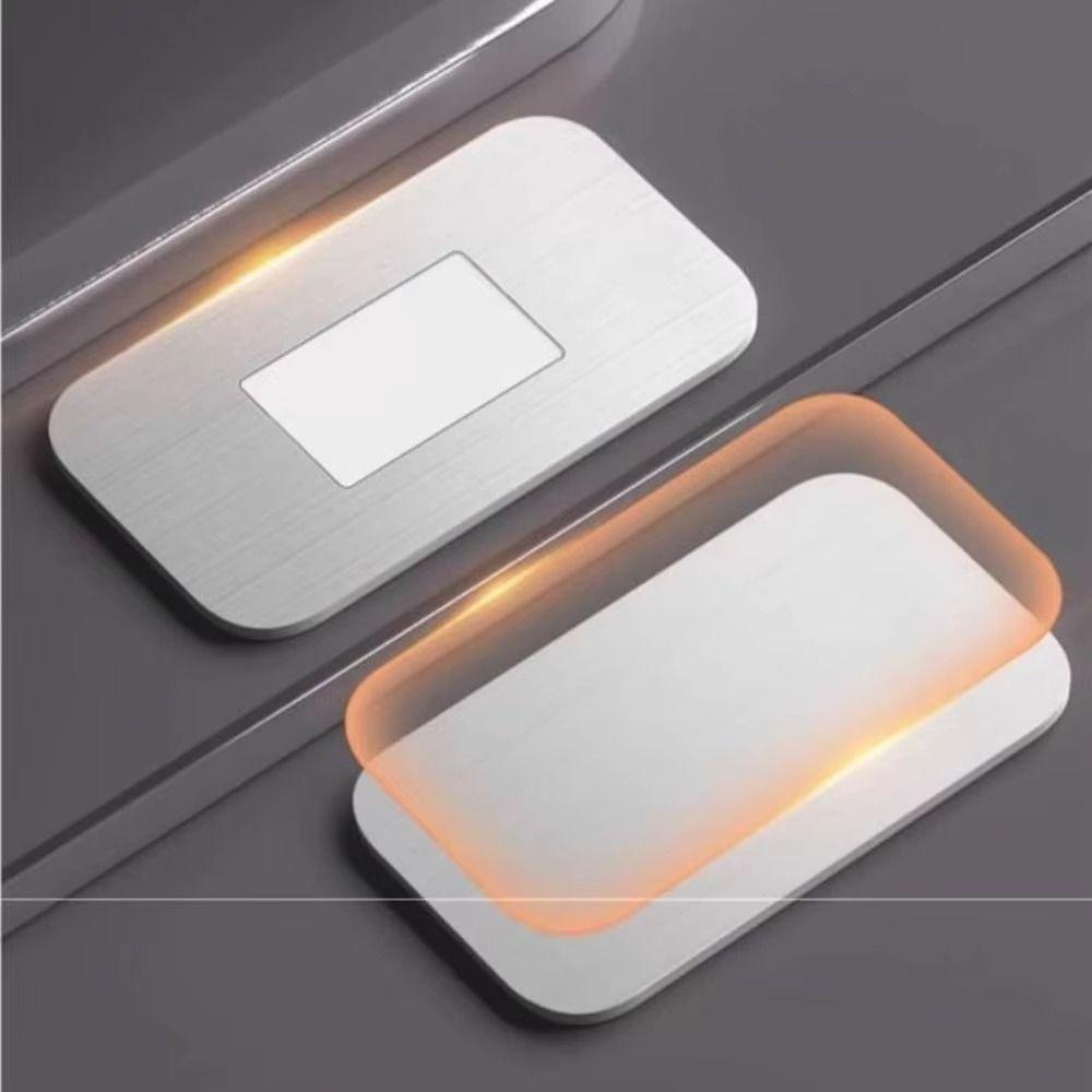 Set da 4 Chiusura Magnetica Ultra-Sottile per Ante di Mobili Acciaio Inossidabile Chiusura per Cassetti Chiusura per Armadio