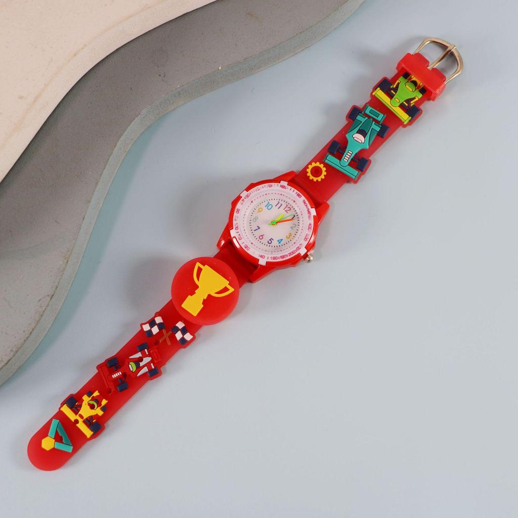 Cartoon Luminous Strap Children's Watch - Creative Birthday Gift for Elementary School Students