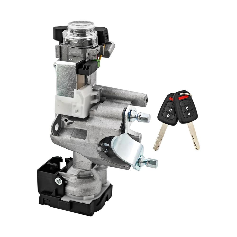 New Ignition Lock Cylinder Switch Assembly 2 Keys Shells Fits For Honda Accord 1