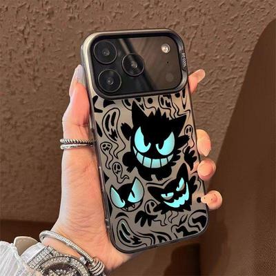 Husă de Telefon Gengar Argintiu Desene Animate pentru iPhone 17 Pro Max - Personalitate Aer Femei Stil Hot