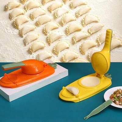 2 In1 Dumpling Maker Wrapper Presser Kit Labor-Saving Dumplings Dough Molder Machine Gadget κουζίνας Εργαλείο ψησίματος Apple Pie