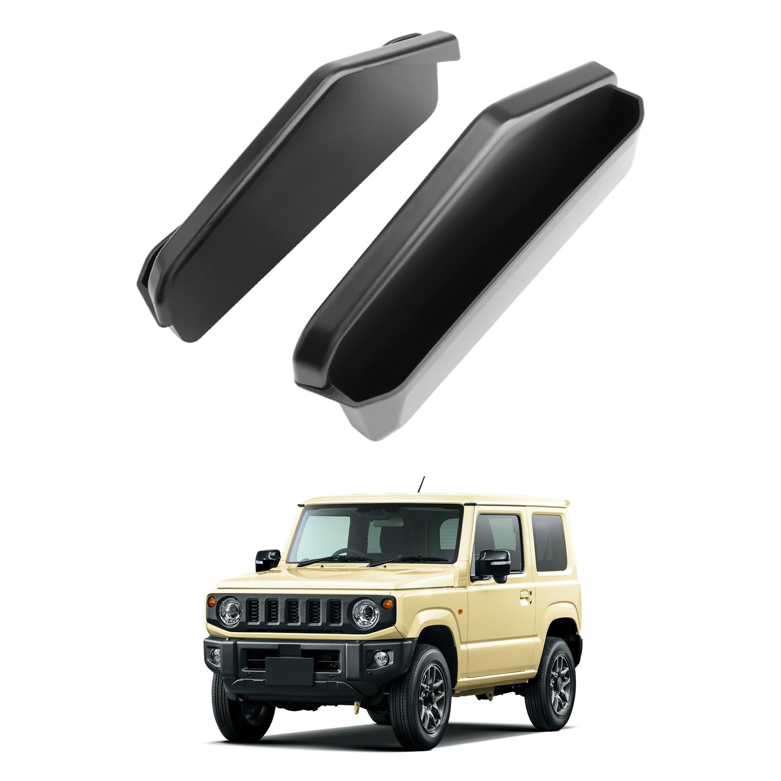 SHAOHAO Jimny Sierra Nomad Gear Shift Panel Center Console Box Storage Box Jimny JB64 JB74 JC74 Shift Panel Console Tray Small Item Storage Storage