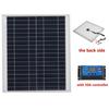 300W Solar Panel 18V Aluminum Monocrystalline Dual USB Power Portable Outdoor Solar Cell Solar Generator for Phone Laptop Camper