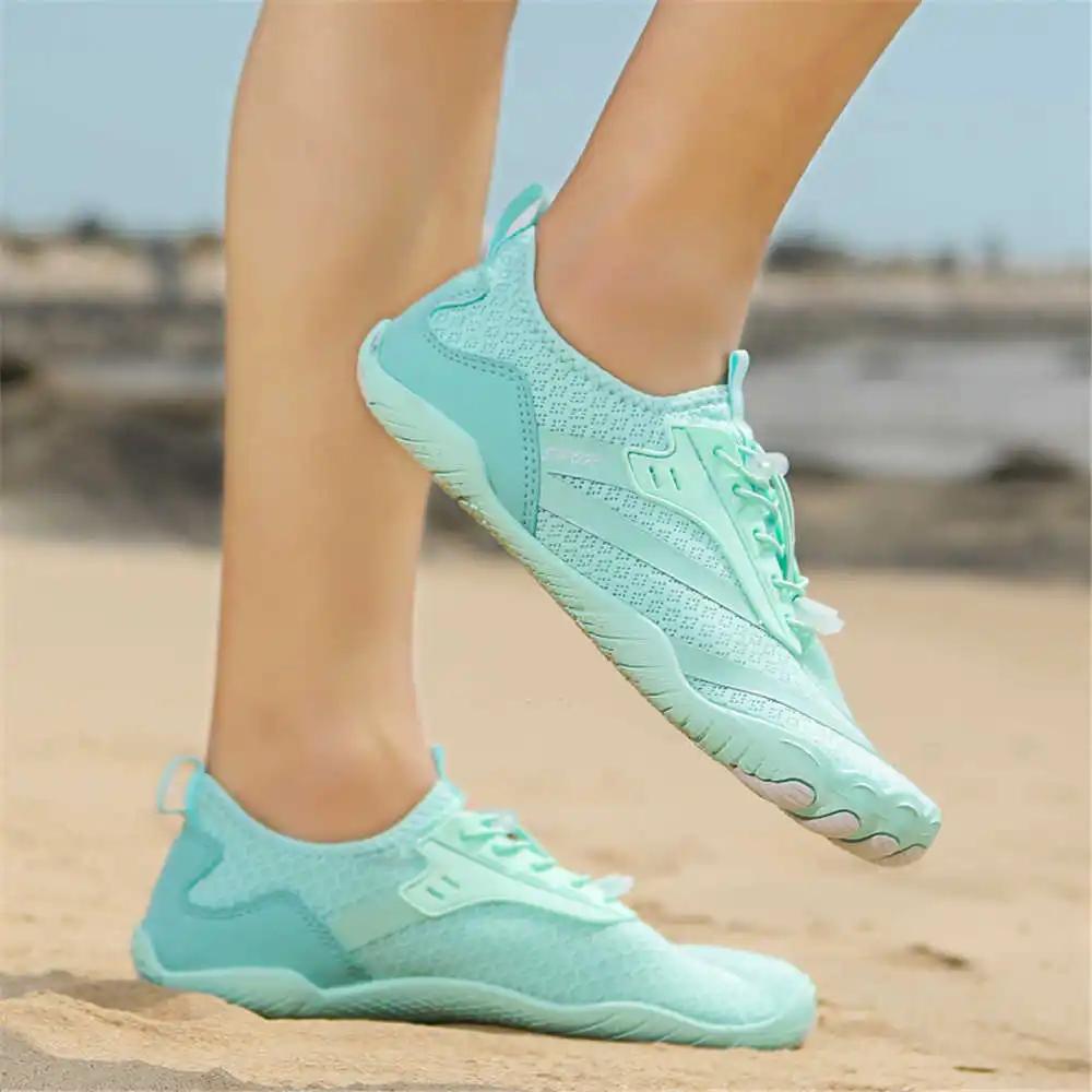 Fashion Soft Sole Super Lightweight Yellow Shoes For Women Barefoot Sandals Woman Mule Slippers Sneakers Sports Luxury Brand