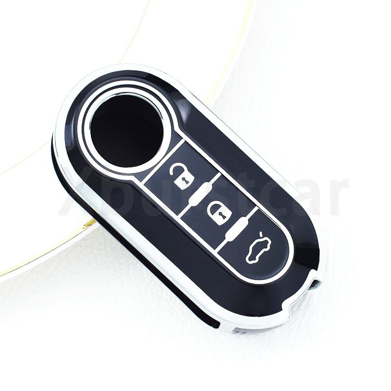 

Tpu Car Key Case Cover For Fiat 500 Panda Ducato 500L Lancia Grande Punto Dot Evo Palio For Citroen Jumper For Peugeot Boxer
