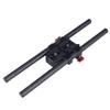 Universal 15mm Rod Rail Clamp Mounting Base Plate Bracket for Panasonic for Fujifilm DSLR Camera Rig Follow Focus Support System