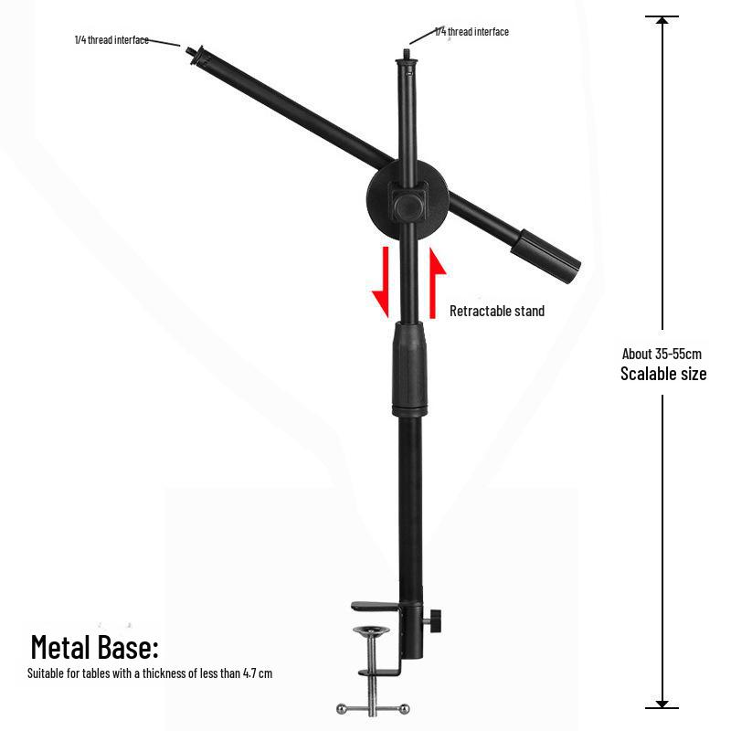 10-calowe światło wypełniające LED ze stojakiem na telefon komórkowy do nagrywania wideo i robienia zdjęć