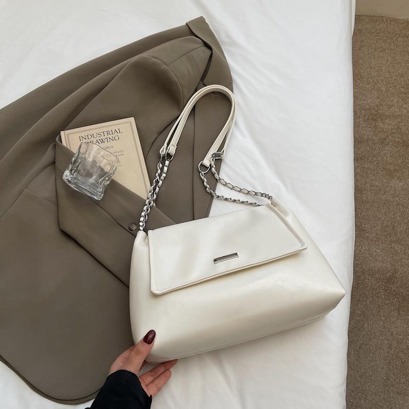 Leisure Work Commuter Bag Women's Large-capacity New Versatile Chain Shoulder Bag Fashion Tote Bag
