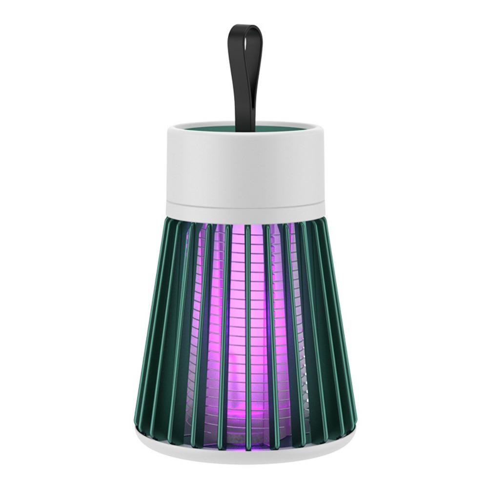 Portable Mosquito Killer Lamp, Electric Shock Insect Zapper USB, Bedroom Outdoor Use, Two-in-One Bug Trap for Moths Wasps Gnats