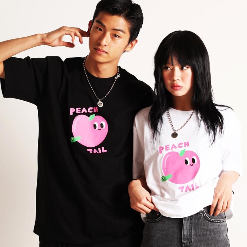 Respect Peach Tail Tee (2Color) L