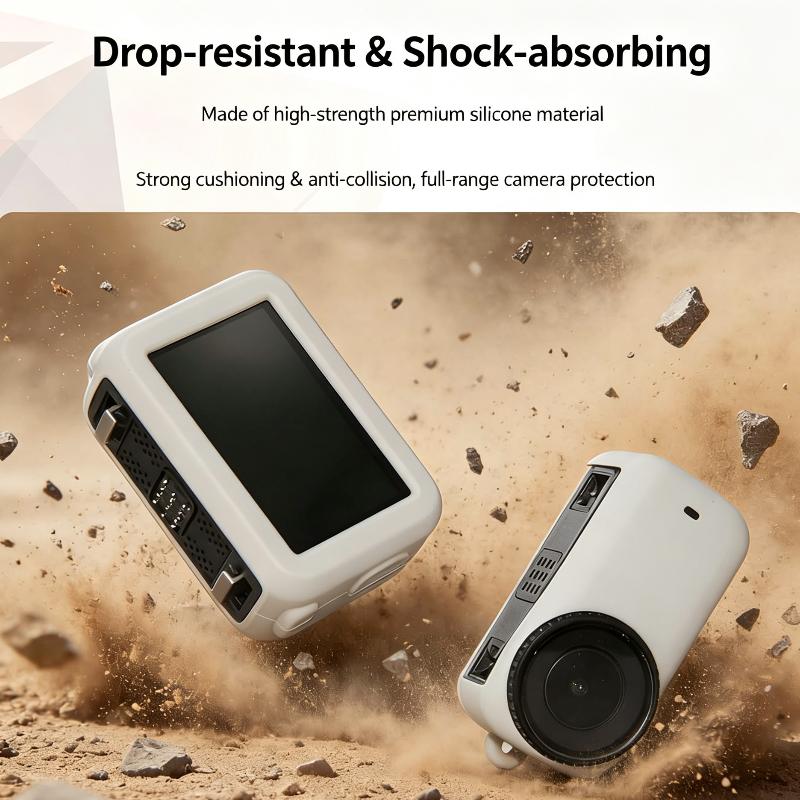 Silicone Protective Case For Osmo Nano Thumb Camera Anti Drop Dust Proof Soft Cover Lens Protector Shell Multi Color Camera