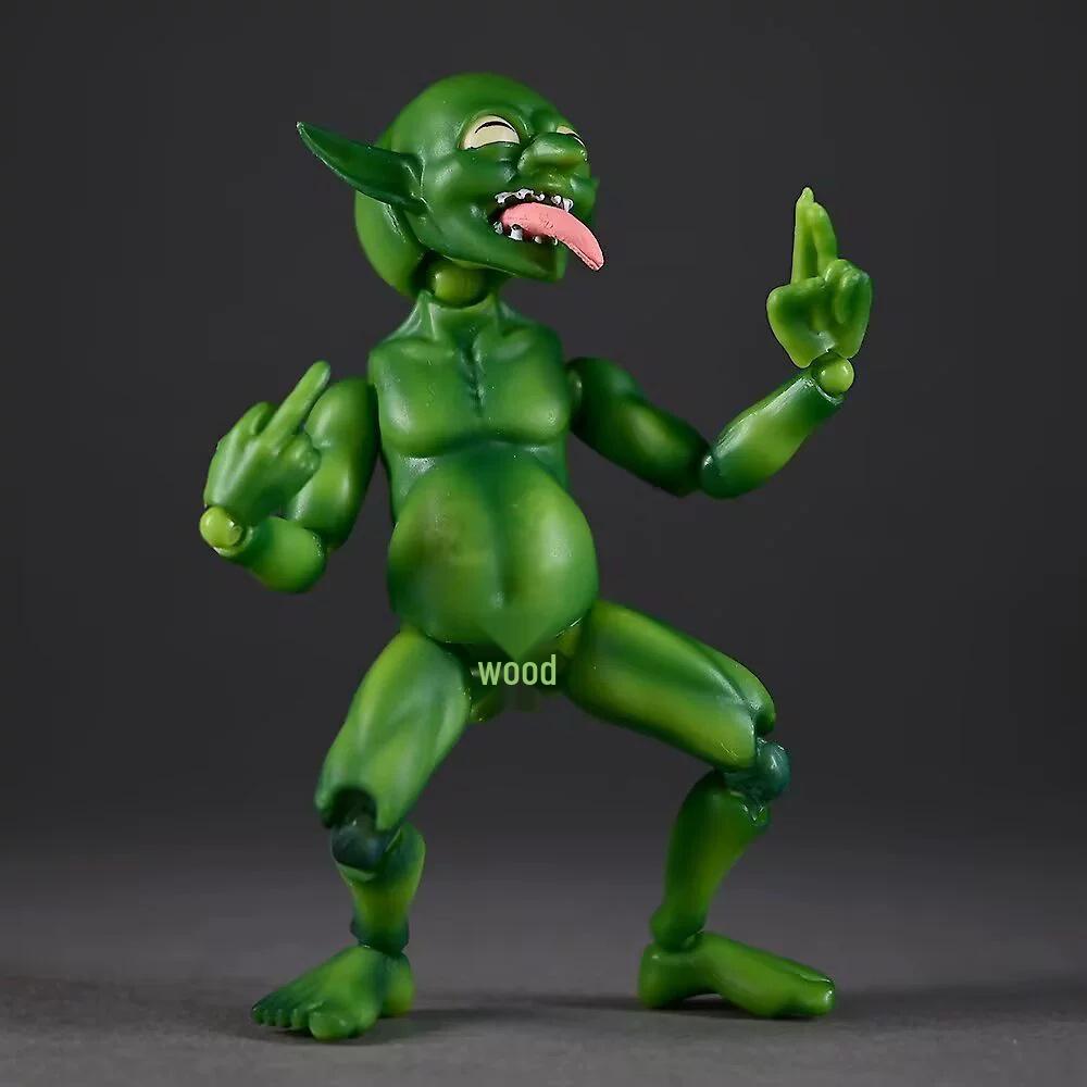3.75-inch Goblin High-Face Action Figure - Articulated Model in Box