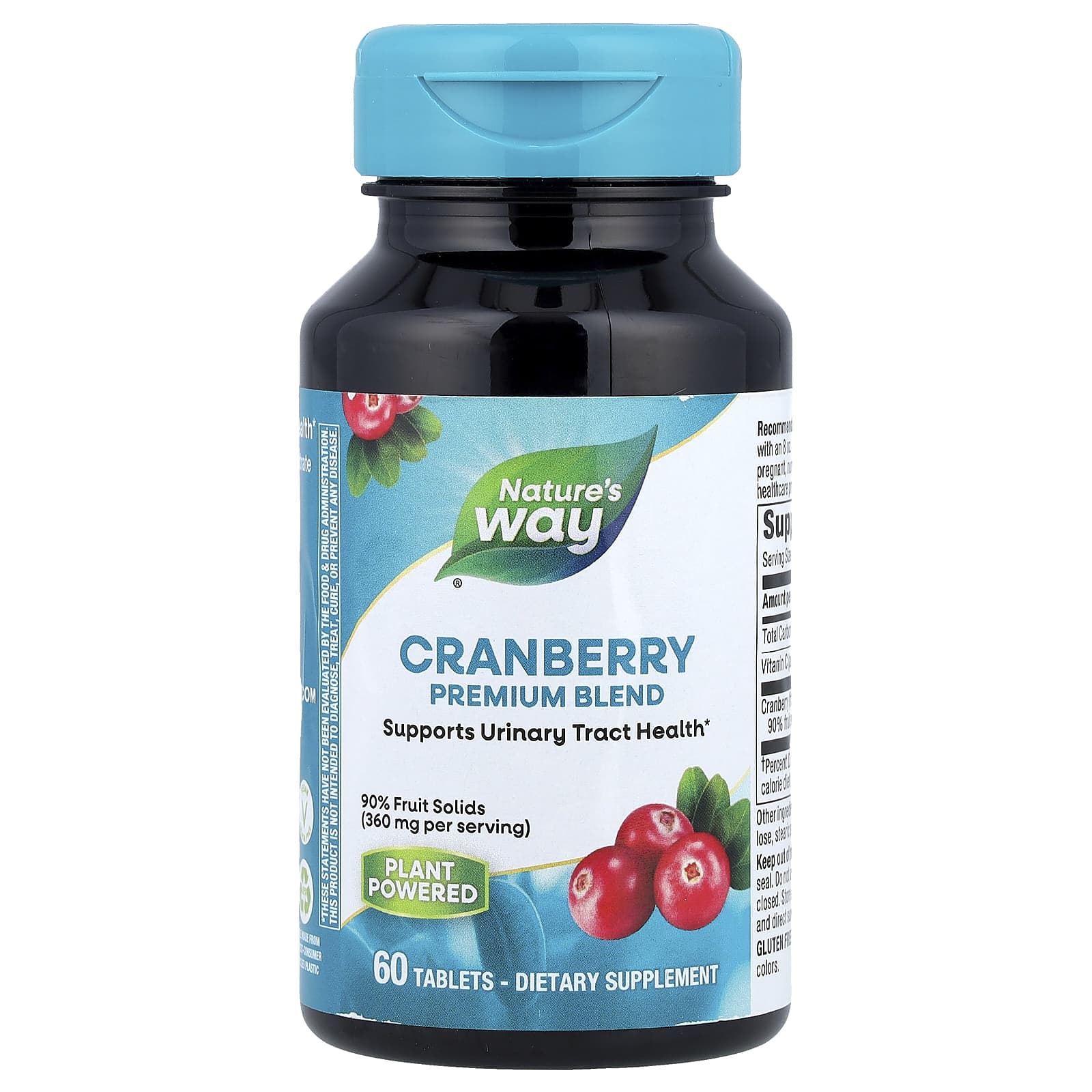 

Nature S Way, Cranberry Premium Blend, 60 Tablets
