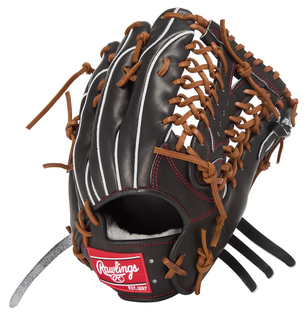 

Rawlings PRO EXCEL Wizard Baseball Glove for Soft inches HOH® #02 Baseball, Outfielder, GR6HW2B88MG, Black, 12.5 (Left-handed throw) чёрный