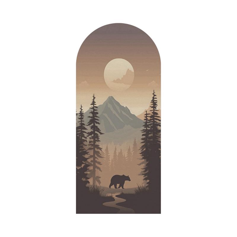 80*180cm Arch-shaped Self-adhesive Wall Sticker Wall Decoration