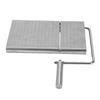 Cheese Cutter Block Stainless Steel Metal Slicing Tool Board with 6 Replacement Wires Scale for Butter Handmade Soap