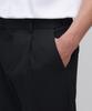 Musinsa Standard Carrot Hidden Banding Crop Slacks [Black]