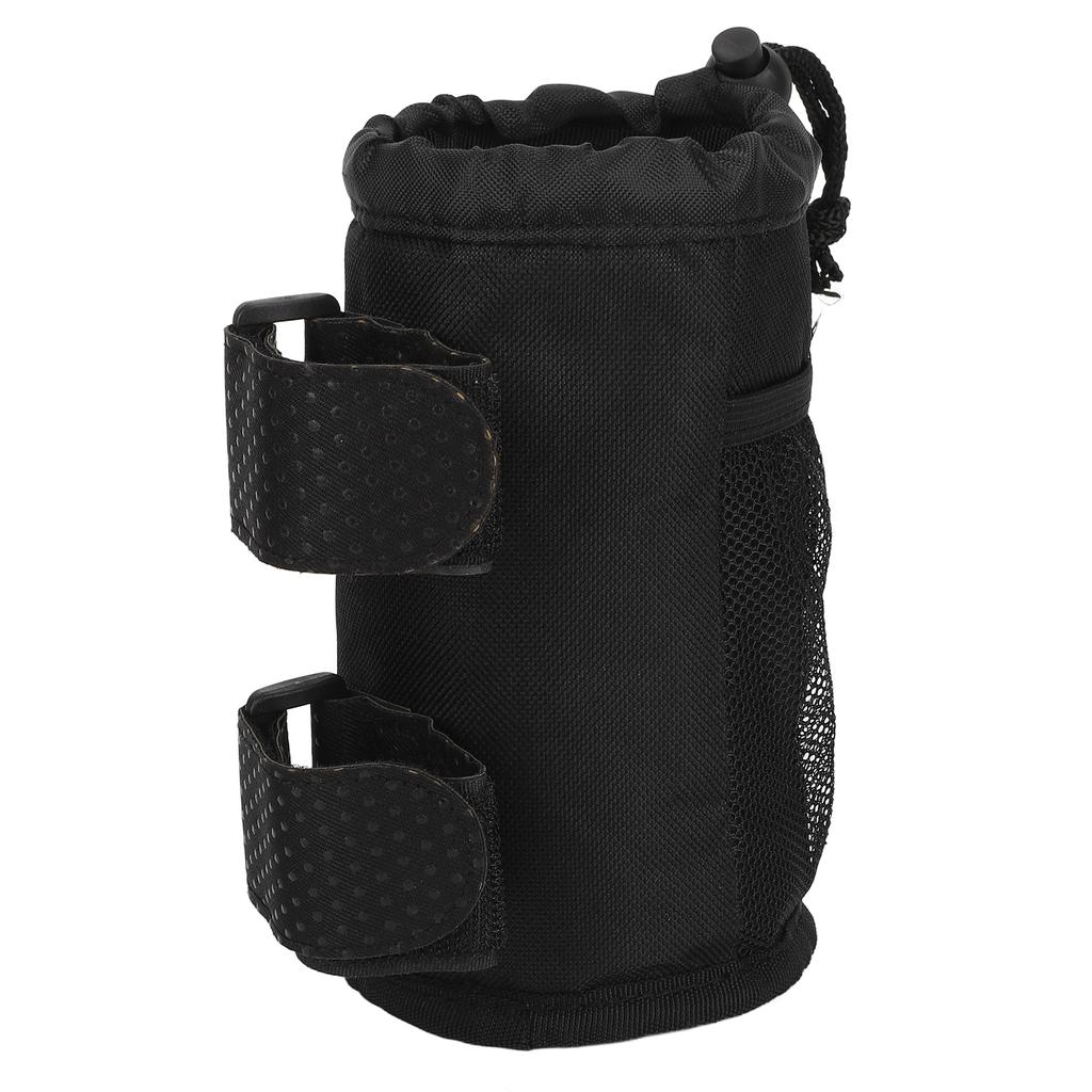 Cykelflaskhållare Justerbar för 12 till 32 oz Flaska Slitstark Oxford-tyg Rullstolsmuggshållare för