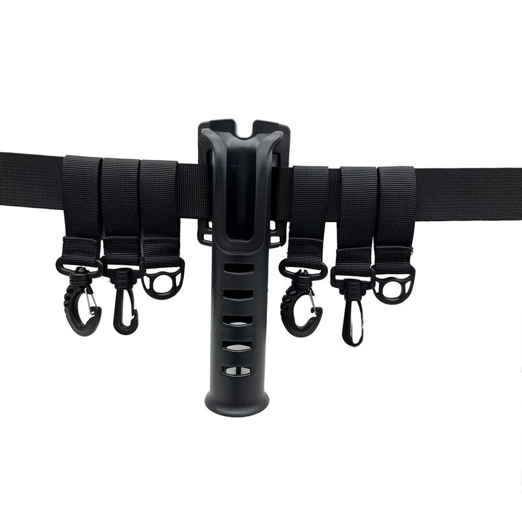 Waist Belt Waist Belt for Wader Adjustable Fishing Wading Belt Nylon Waist Belt with Hook Fishing Waist Belts for Kayaks