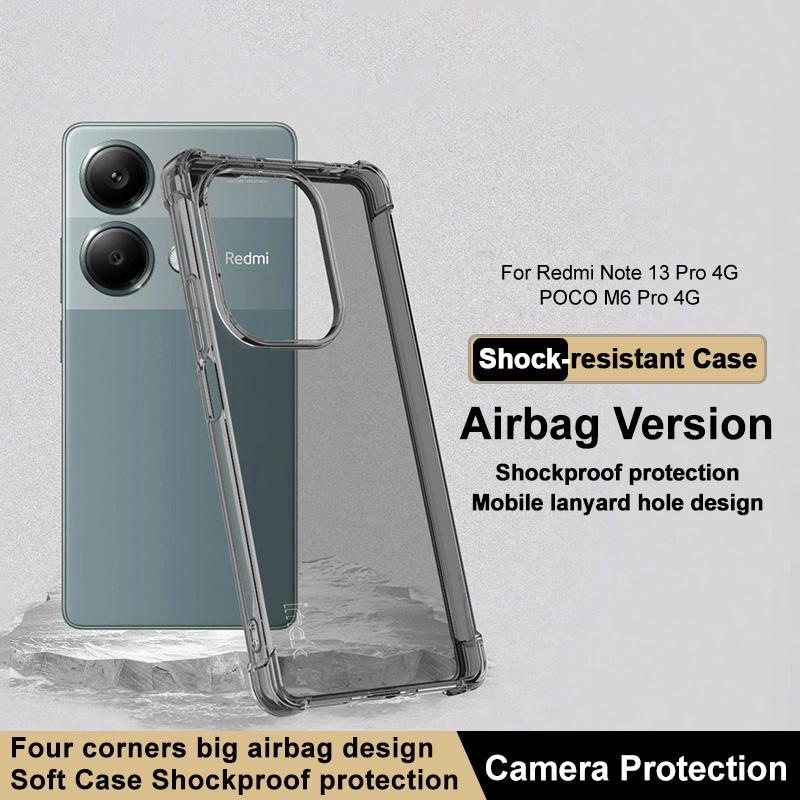 IMAK For Xiaomi Redmi Note 13 Pro 4G/Poco M6 Pro 4G Case Anti-drop TPU Phone Shell