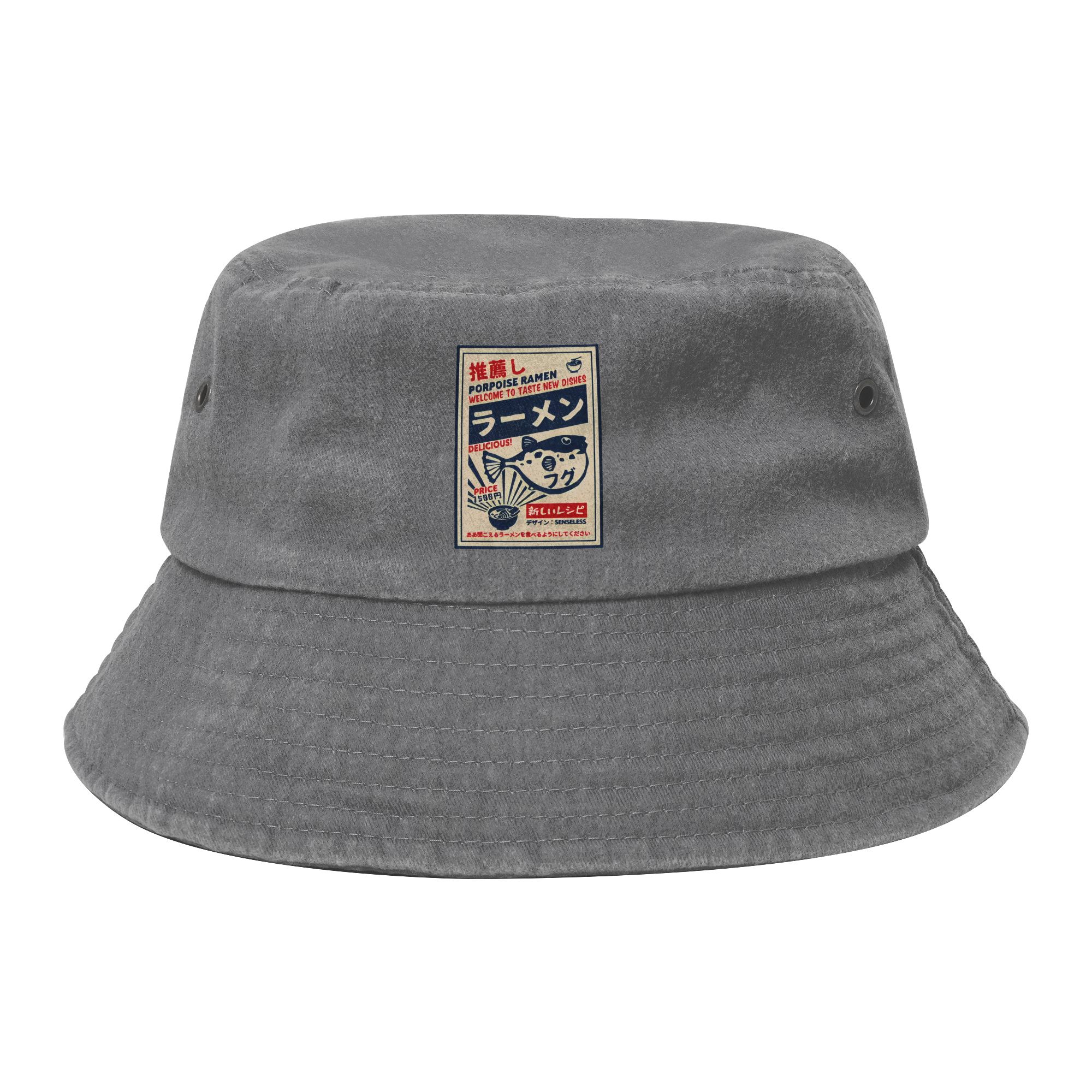 Unisex Bucket Hats Puffer Fish RaUnisex Travel Headwear Packable Outdoor Fishing Caps Ispoti Dropshipping One Size