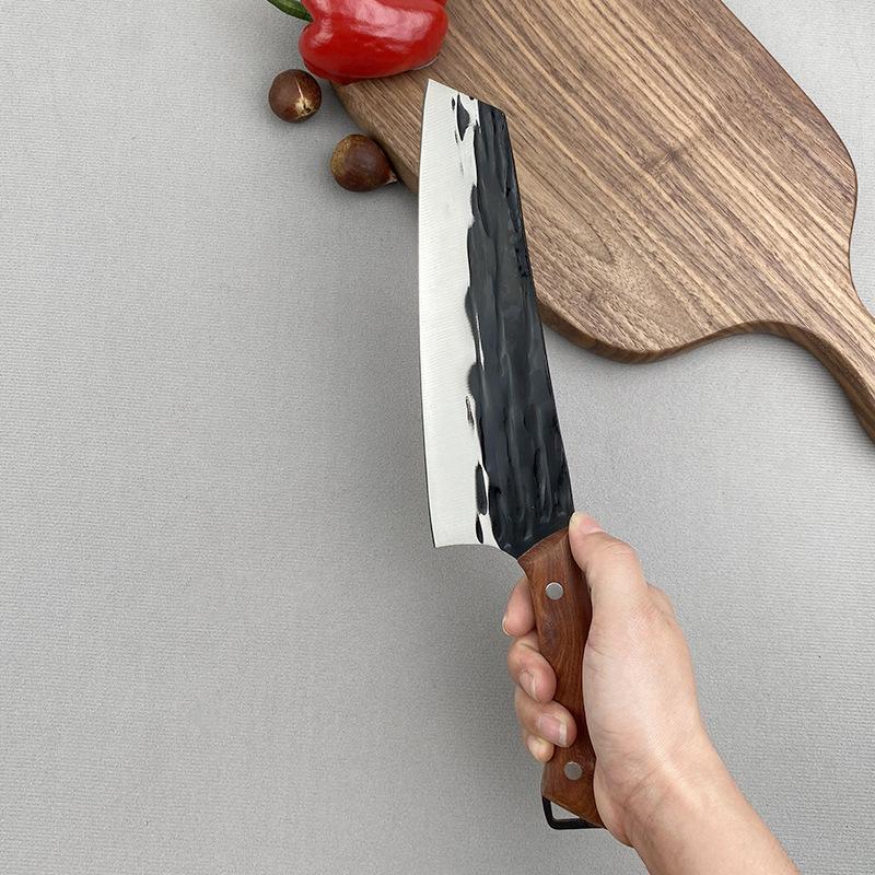 Couteau de Chef de Cuisine Professionnel Acier Inoxydable Désosseur Hachoir Boucher Boeuf Viande Hachoir Coupe-Légumes Couteaux de Cuisine