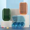 6Girds Mini Medicine Pills Box Drug Storage Box Pills Dispenser Pill Organizer Tablet Pillbox Case Container Pastillero Portable