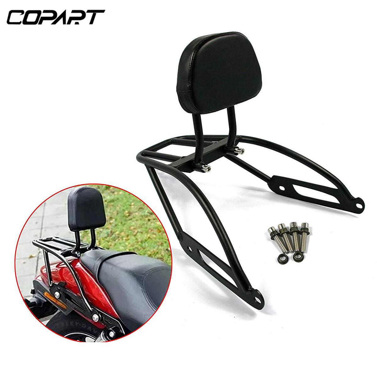 

Совместимо с Harley Street XG500 XG 500 XG750 XG 750 2014-2025 Мотоцикл Sissy Bar Задний пассажирский съемный багажник чёрный