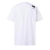 Onitsuka Tiger Solid Color Letter Cartoon Loose Straight Short Sleeve T-Shirt Unisex Tops White 2183A800-100